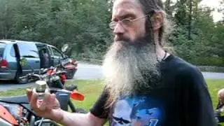 The Rabbi's Motorized Bike