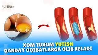 XAR KUN OCH QORINGA 2TA TUXUM YUTSA NIMA BO'LADI? KO'RING