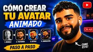 🚀 Cómo Crear un Avatar Animado con IA (Paso a Paso y GRATIS)
