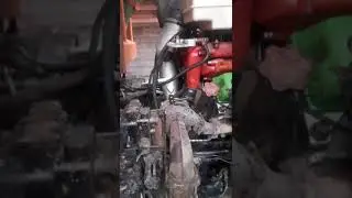Замена топливных фильтров на камазе.