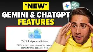 Google Gemini & ChatGPT’s New Features Are CRAZY! (New Skills Features)