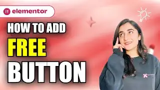 How to add FREE Elementor Button widget | File Download button