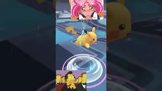 Shiny balloon Pikachu! pokemon go!|Safari Zone| 