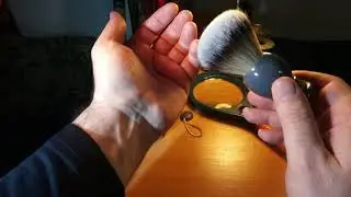 Video review of the shaving brush KURT, synthetic bristles HI-BRUSH, K_10214S