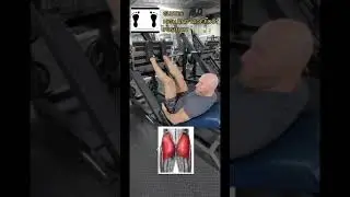 Leg press foot position #shorts