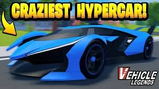 Building the CRAZIEST Hypercar ROBLOX Vehicle Legends!