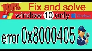 How to Fix Error Code 0x80004005 in Windows 10  / 2020 100% solve by easy method