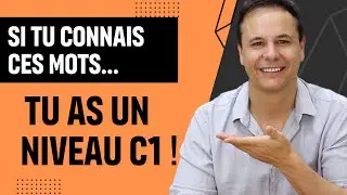 Si tu Connais ces Mots tu as Un Niveau C1 en Français, voire plus !