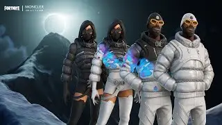CHEGOU MONCLER NO FORTNITE