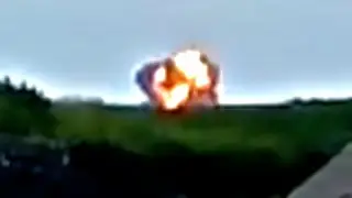 Moment of Impact - Malaysia Airlines Jet Crash in Ukraine