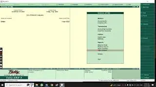 Insert Company Logo in Invoice in Tally.ERP9 || Assamess