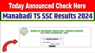 TS SSC Result 2024 out | TS 10th Result 2024 link