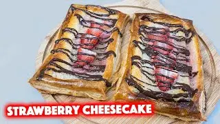 How To Make a Strawberry Cheesecake | Homemade Dessert Recipe Idea