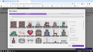 GDevelop video 2 - adding assets to the game