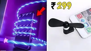 10 New Cool Gadgets You Can Buy On Amazon | Gadgets Under Rs100,Rs200,Rs500, @Tech_Fusion8