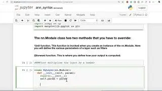 Pytorch Bootcamp   29 PyTorch ANN Syntax