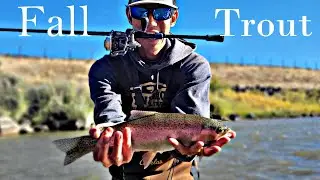 Fall Fishing COLORADO (River fishing for TROUT)