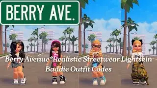 BERRY AVENUE*Realistic Streetwear Lightskin Baddie Outfit Codes