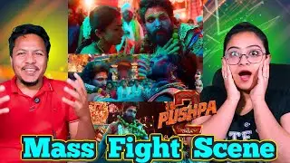 Pushpa 2 Mass Fight Scene Reaction | Part 6