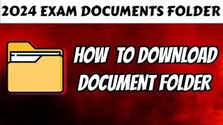SSLC IT 2024 Exam Documents folder Download | How to download