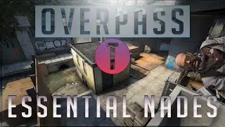 CS:GO Overpass Vital Smokes on T Side 2020 for 128tick