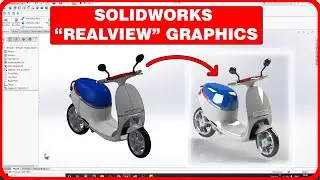 3 Steps to "Activate Real View" Graphics in Solid works | Easiest Method