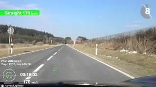 Artega GT Acceleration  0-175km/h
