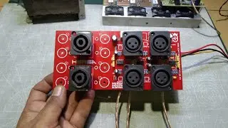 cara pasang INPUT BALANT 4 channel pada power rakitan type CA 18.