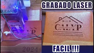 Grabado Agendas con CNC laser 100% CASERA
