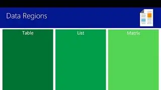 1 Report Basics and Essential Design -  Data Regions, Groups, and Table Reports