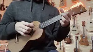 Kiwaya Artist Series Solid Mahogany Concert Ukulele Sound Demo KTC-1