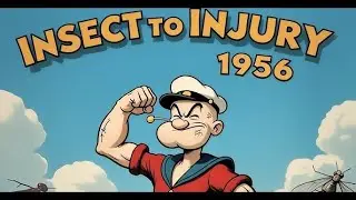Popeye - Insect to Injury (Classic Cartoon)  1956