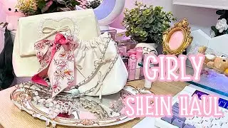 GIRLY SHEIN HAUL 🎀 | cute accessories, handbags, jewelry