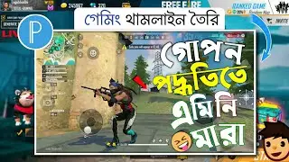 Thumbnail make as like mr triple r | gaming thumbnail make in pixellab |
