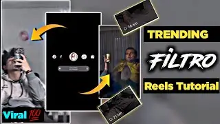 New Viral Filtro Trend 🔥|clitonortiz Sound Video Tutorial| Prince editz