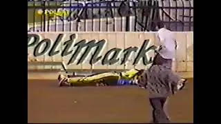 Stal Rz  -  Polonia B 1996 Piotr Winiarz upadek