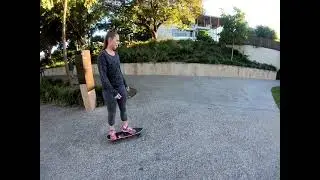 Skating by the Fitzroy River in Rockhampton!!