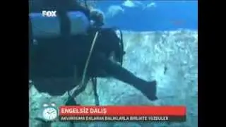 Engellileri Anlıyoruz su altı fotoğraf sergisi Turkuazoo Akvaryum'da_Fox TV