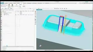 NX CAM. Расширение от ребер. Смещённое погружение в деталь.