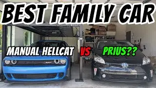 Best Family Car Hellcat VS Prius - Could a Manual Hellcat Challenger Be One Of The Best Family Cars?