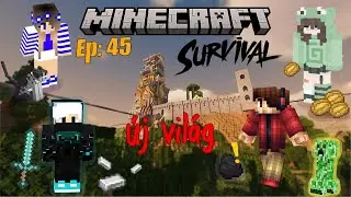 ⚔⚔ Minecraft 1.19  új világ #45 ⛏⛏