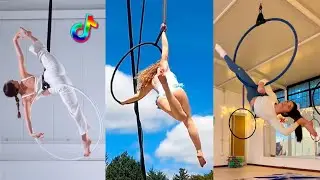 Aerial Hoop Lyra Impressive Skills TikTok Compilation 2024 