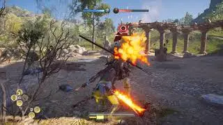 Assassin's Creed Odyssey - MidGame Conquest Battle vs Sparta on Hard