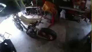 Supermoto Streetfighter... FMX650 Part8 quick update