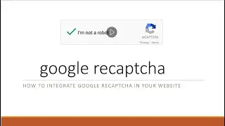 Google Recaptcha(kkcodes.in)