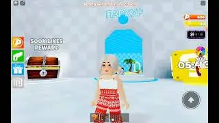 Играю с моей подругой Мирой в роблокс в пол это лава☺️