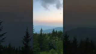 Smoky Mountain Sunset #sunsets #mountains #shorts