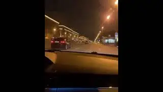 Шашки по городу на Мерседесе против БМВ