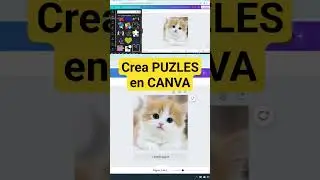 Cómo CREAR PUZLES en CANVA | Fácil y rápido | Puzle personalizado | Puzzle | Puzzles #canva #ideas