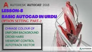 How to change colour of display autocad